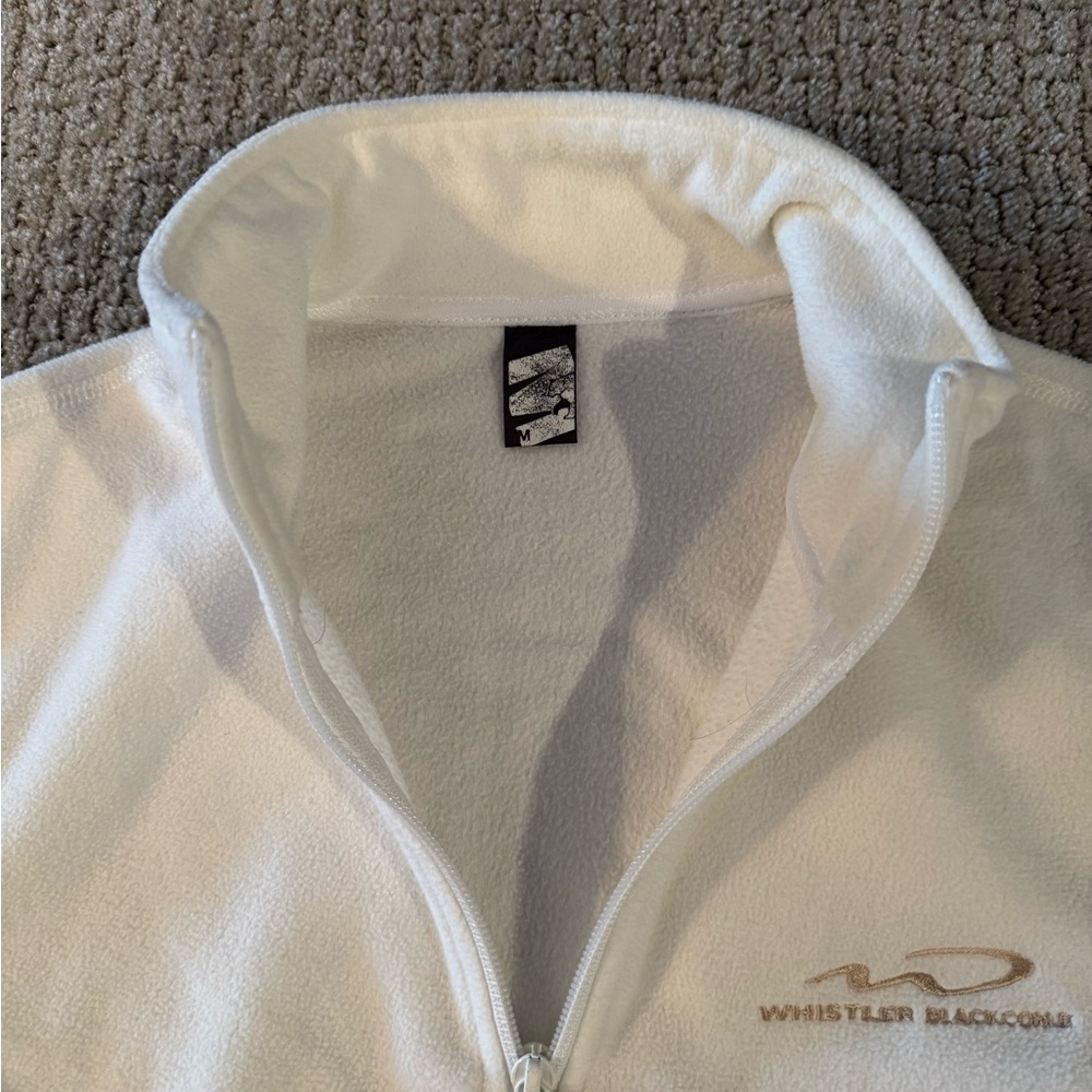 Obermeyer Cream Quarter-Zip Pullover - Picture 2 of 3